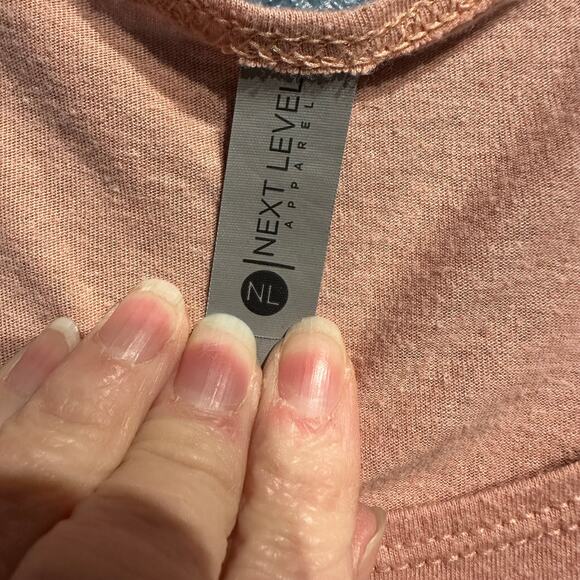 Graphic Tank Size Large Blush Funny Coffee Shop Fainting Goat Spring Hill TN - Picture 3 of 7